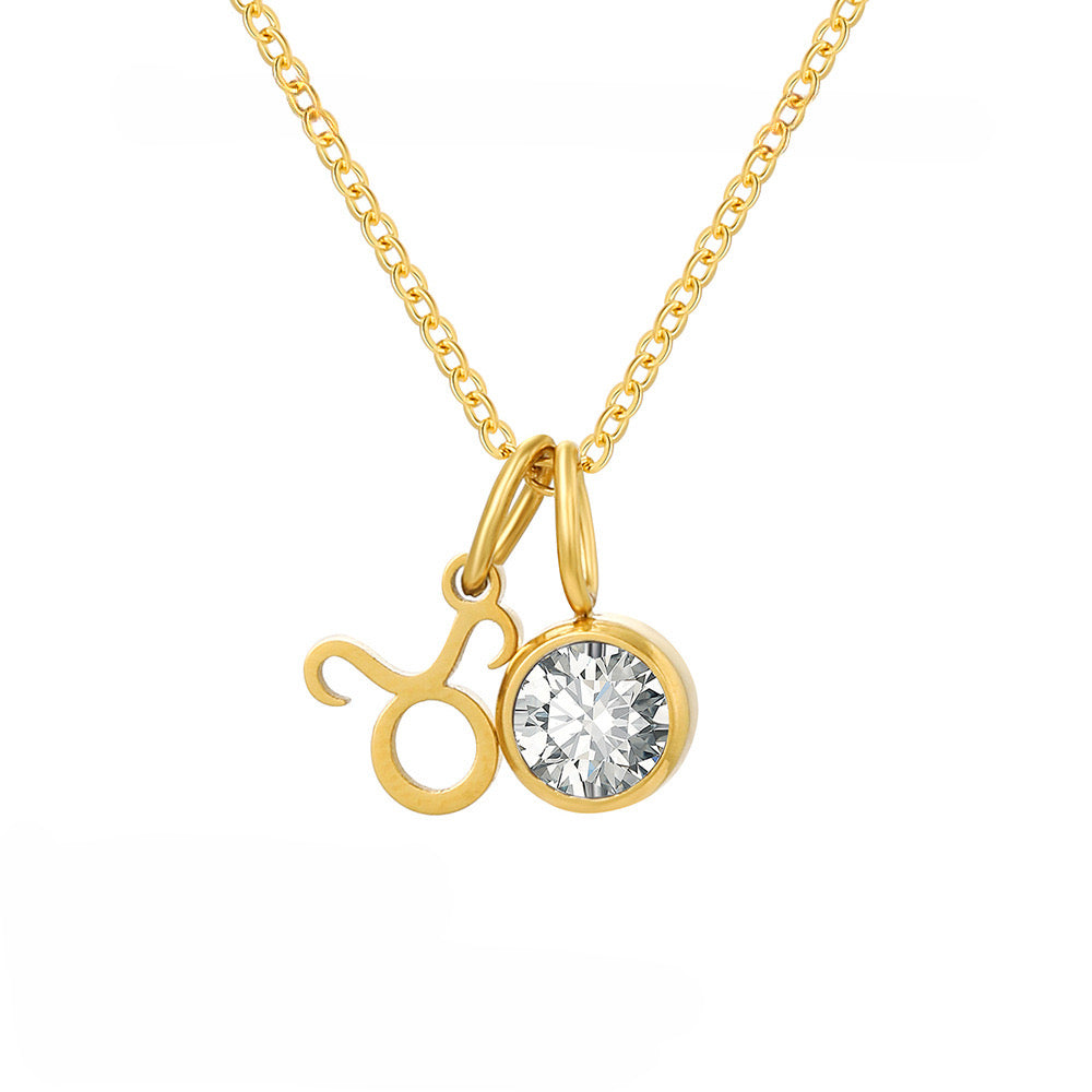 Collar zodiacal birthstone