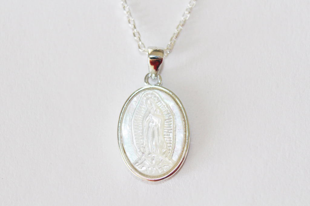 Collar Medalla Virgen De Guadalupe