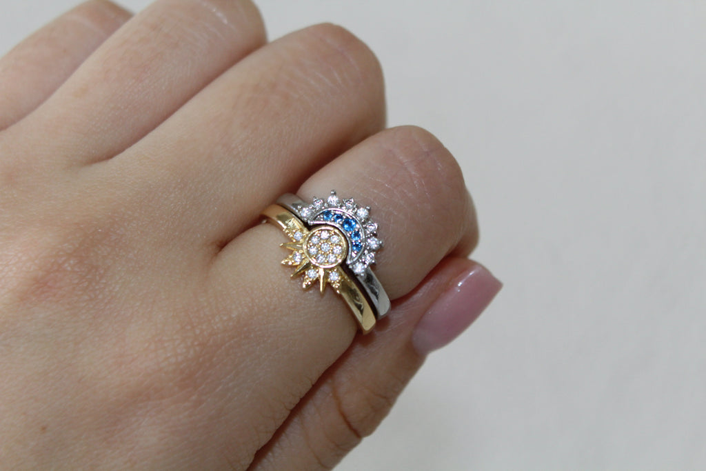 Anillo sol y luna