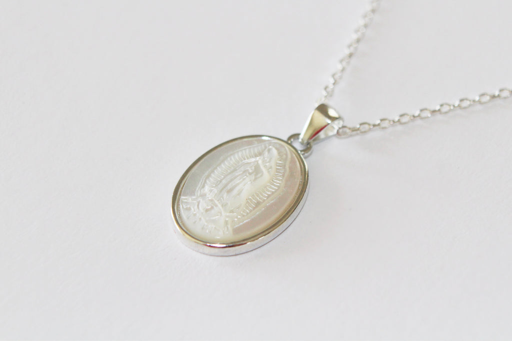 Collar Medalla Virgen De Guadalupe