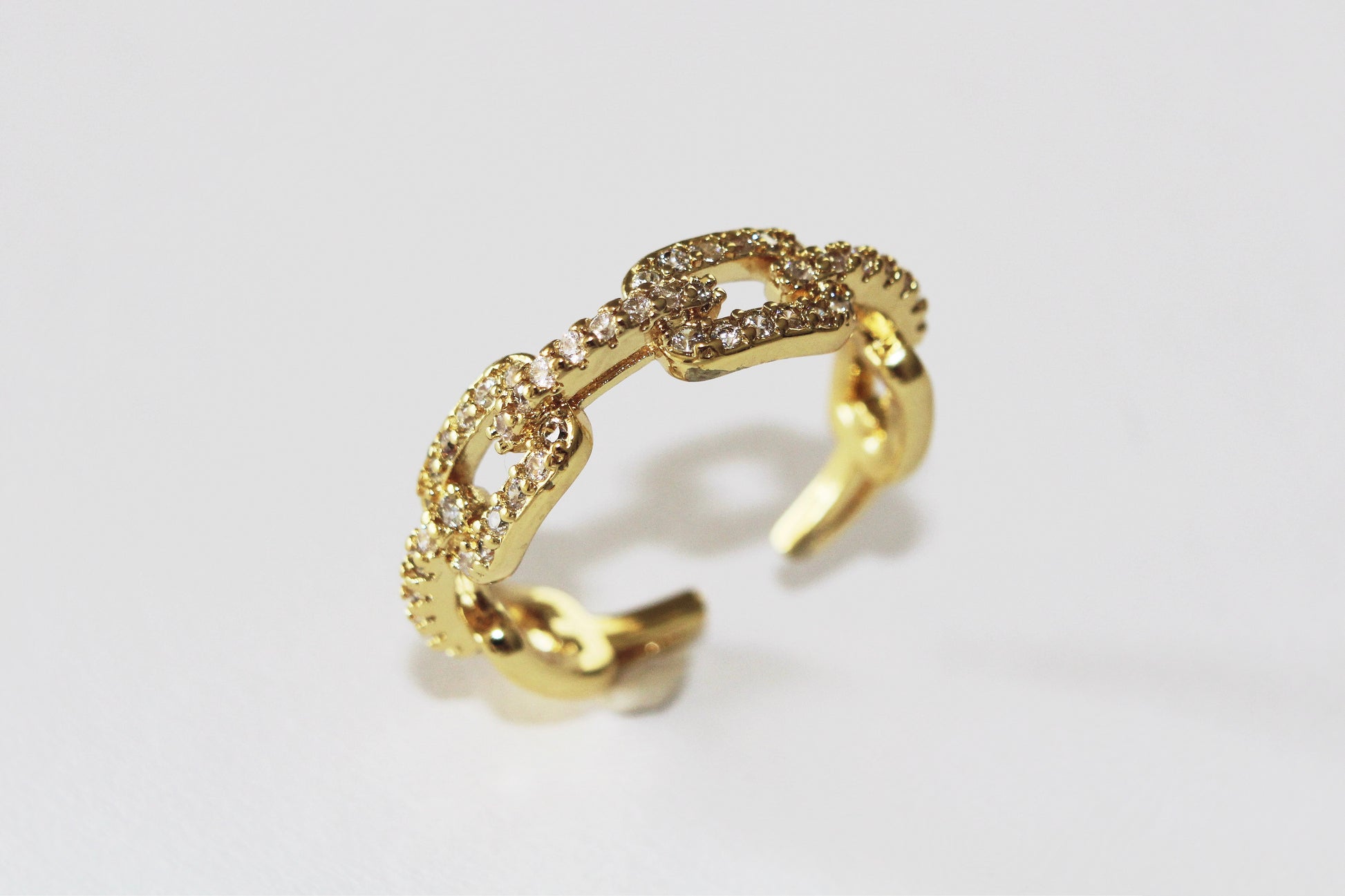 Anillo Eslabon Brillos