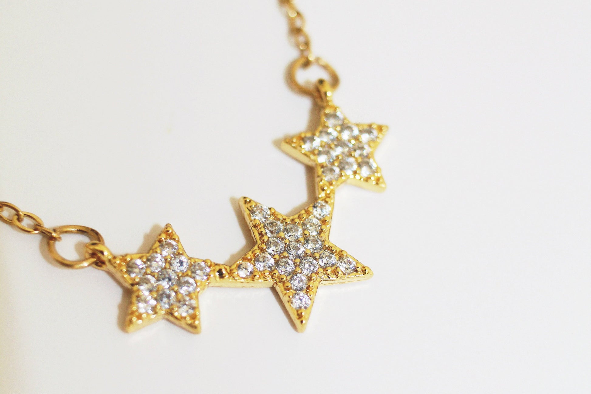 Collar Estrellas Triples