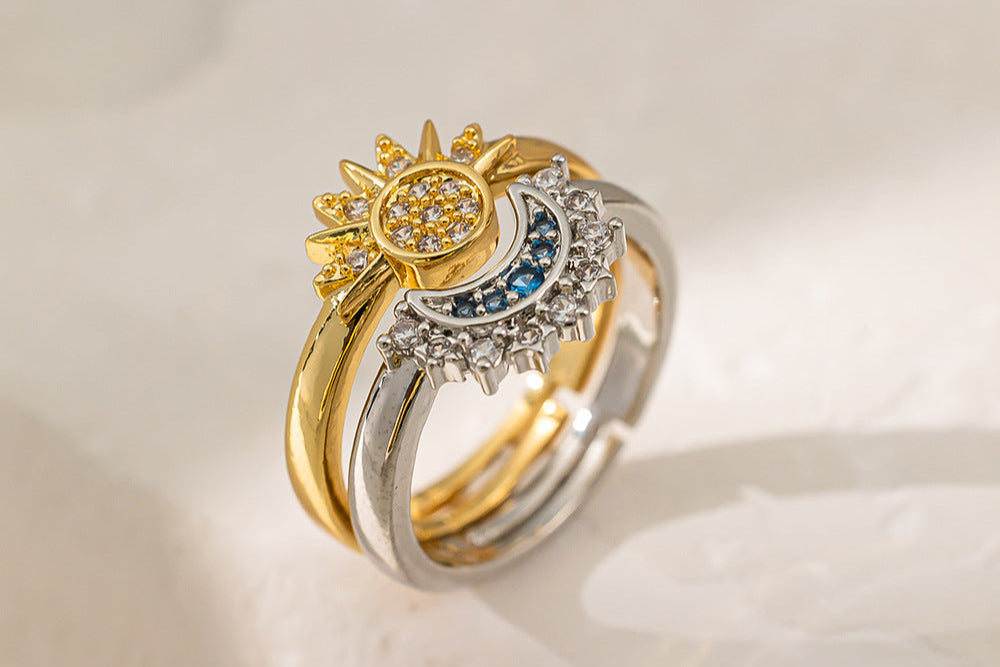 Anillo sol y luna